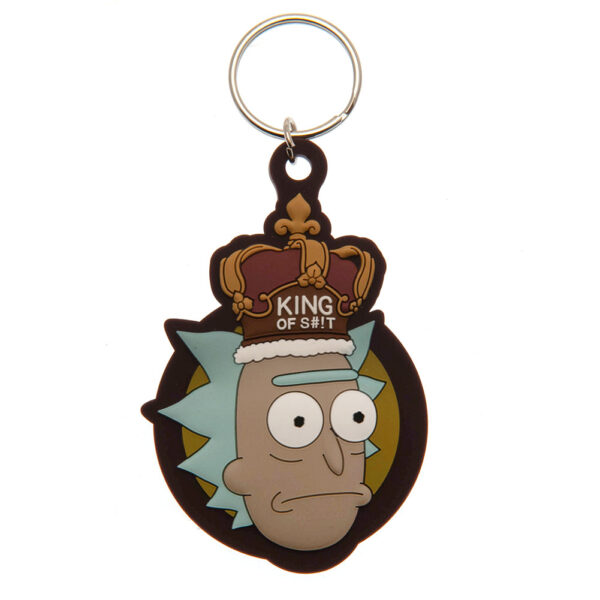Rick And Morty King Rick PVC Keyring: 1 - Keyrings By Rick And Morty