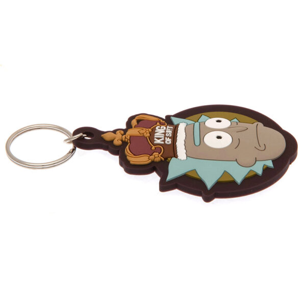Rick And Morty King Rick PVC Keyring: 2 - Keyrings By Rick And Morty