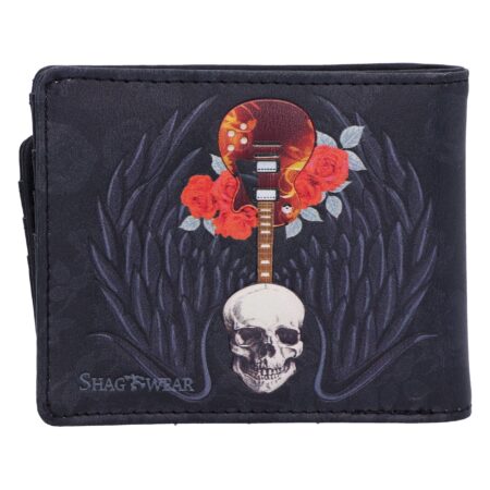 Rock and Roses Gothic Skull Wallet: 4 - Wallets By Gift Moments