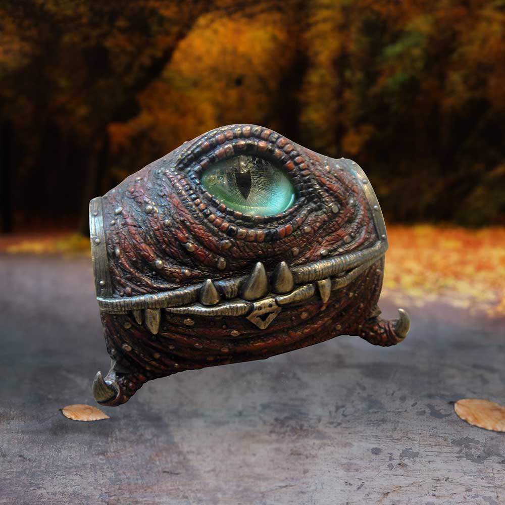 Ruby Dragon Eye Trinket Box 16.5cm: 1 - Boxes By Gift Moments