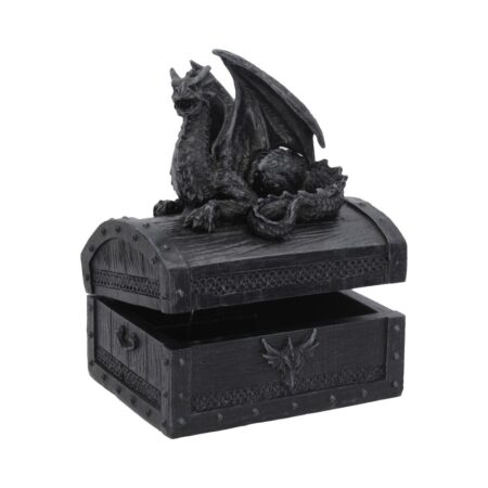 Sacred Keeper Dragon Treasure Chest 14.5cm: 2 - Boxes By Gift Moments