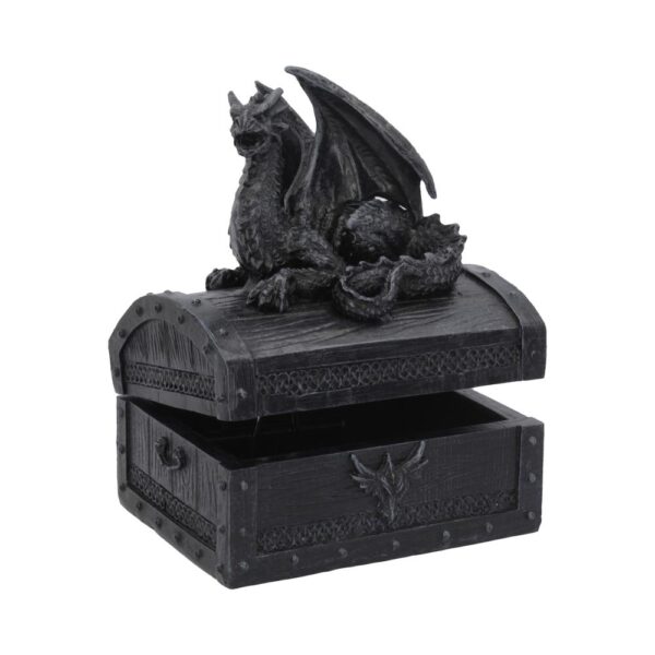 Sacred Keeper Dragon Treasure Chest 14.5cm: 2 - Boxes By Gift Moments
