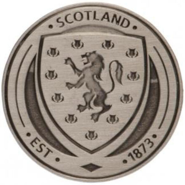 Scottish FA Antique Silver Crest Badge: 1 - Accessories By Scotland
