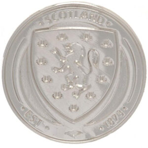 Scottish FA Silver Plated Crest Badge: 1 - Accessories By Scotland