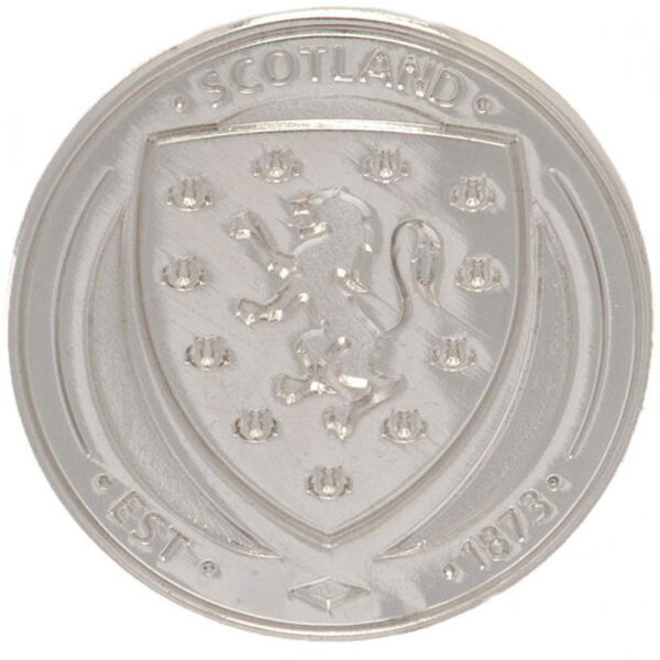 Scottish FA Silver Plated Crest Badge: 1 - Accessories By Scotland