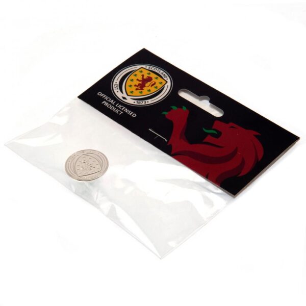 Scottish FA Silver Plated Crest Badge: 2 - Accessories By Scotland