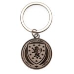 Scottish FA Antique Silver Crest Keyring: 1 - Keyrings By Scotland