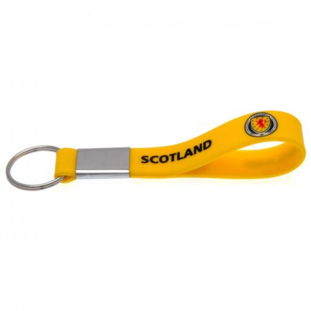 Scottish fa silicone keyring