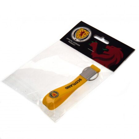 Scottish fa silicone keyring