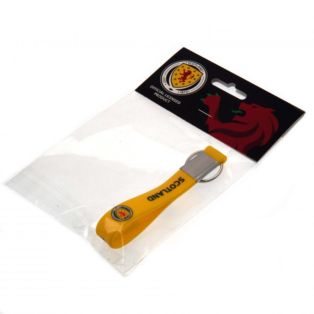 Scottish fa silicone keyring
