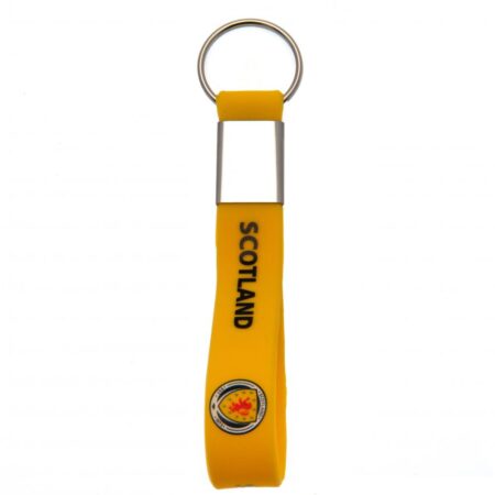 Scottish fa silicone keyring