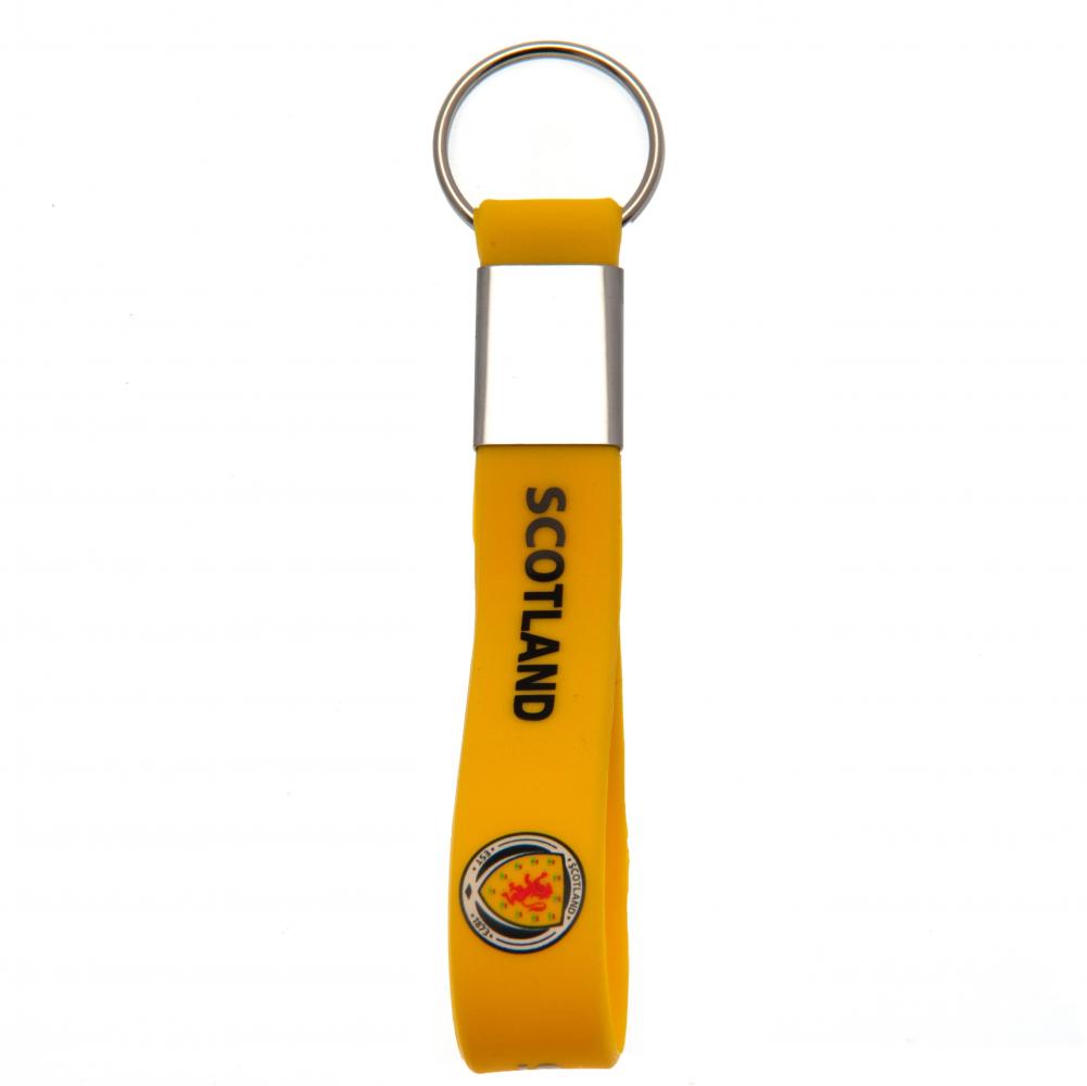 Scottish fa silicone keyring