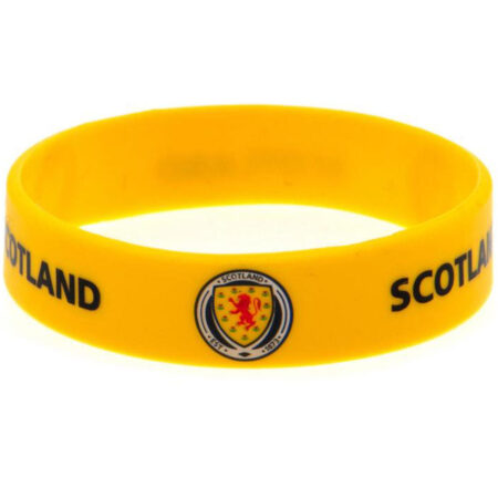 Scottish fa silicone wristband