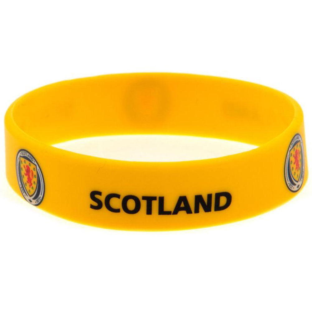 Scottish fa silicone wristband