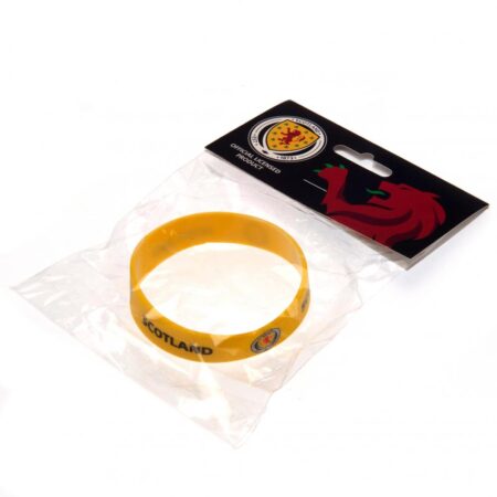 Scottish fa silicone wristband