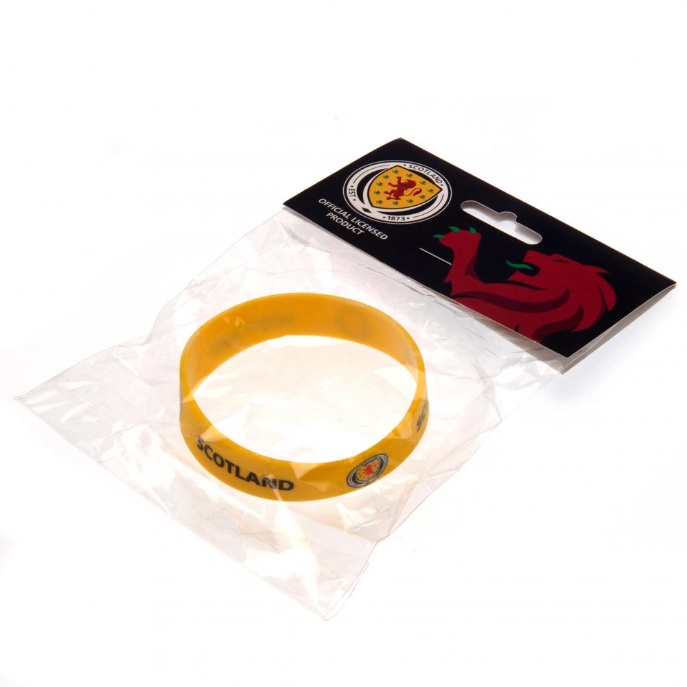 Scottish fa silicone wristband
