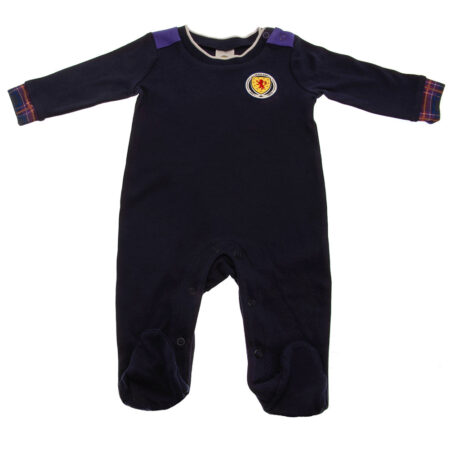 Scottish fa sleepsuit 9 12 mths tn