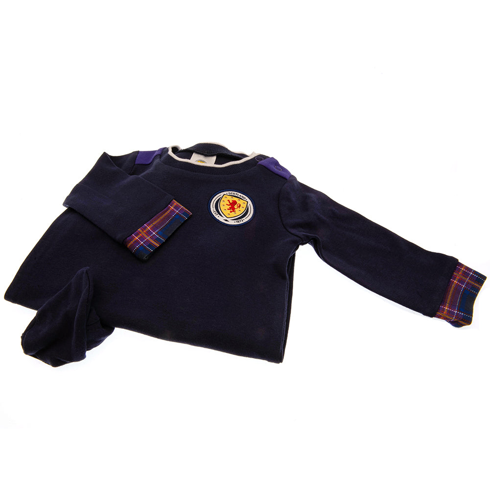 Scottish fa sleepsuit 9 12 mths tn