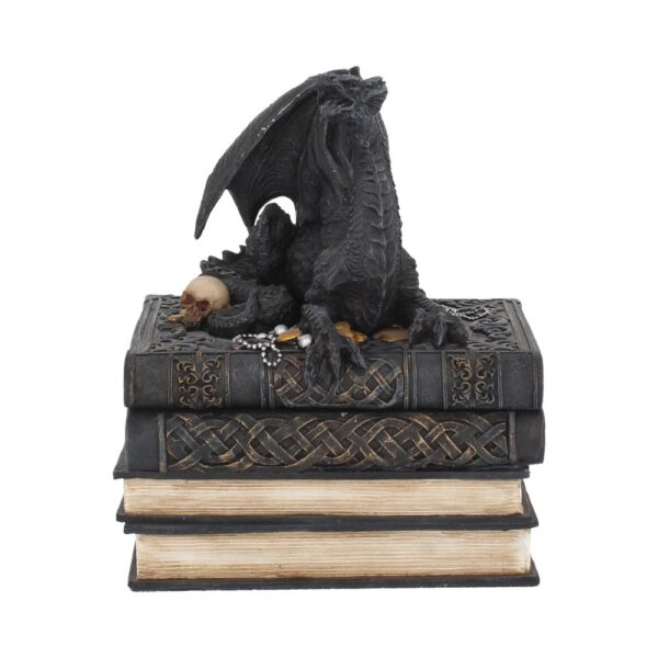 Secrets of the Dragon Box Gothic Skull Books Trinket Box: 2 - Boxes By Gift Moments