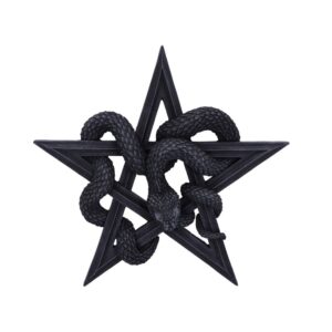 Serpent’s Worship Snake Wall Plaque 24cm: 2 - Wall Hanging Sculptures By Gift Moments
