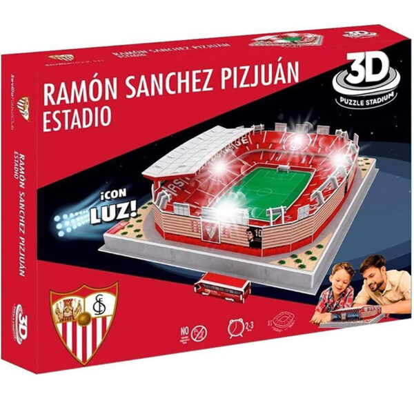 Sevilla FC 3D Stadium Puzzle: 2 - Puzzles & Games By Sevilla