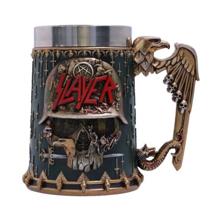 Slayer Eagle Helmet Skull Logo Tankard: 3 - Tankards By Slayer