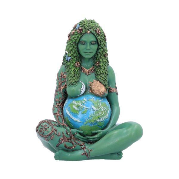 Small Ethereal Mother Earth Gaia Art Statue Painted Figurine: 2 - Figures & Collectables By NN Designs