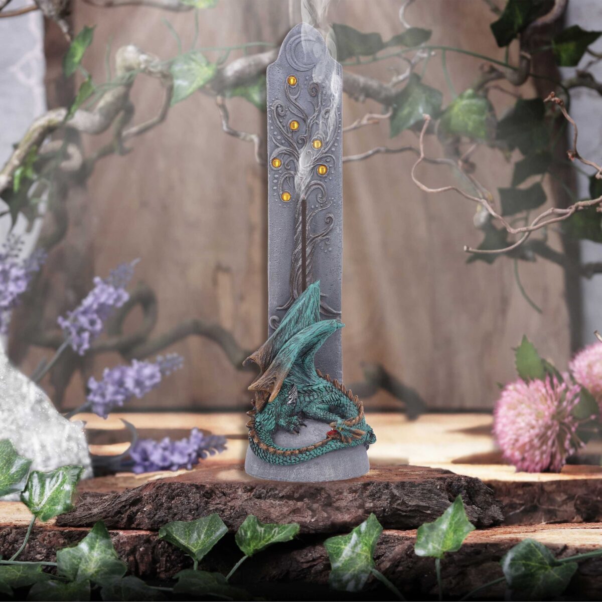 Smouldering Essence Dragon Incense Burner: 1 - Incense Holders By Gift Moments