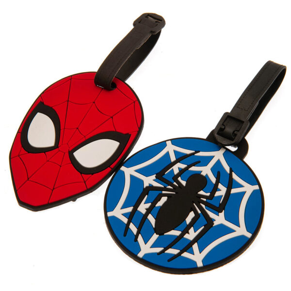 Spider-Man PVC Luggage Tags Set: 1 - Travel By Spider-Man