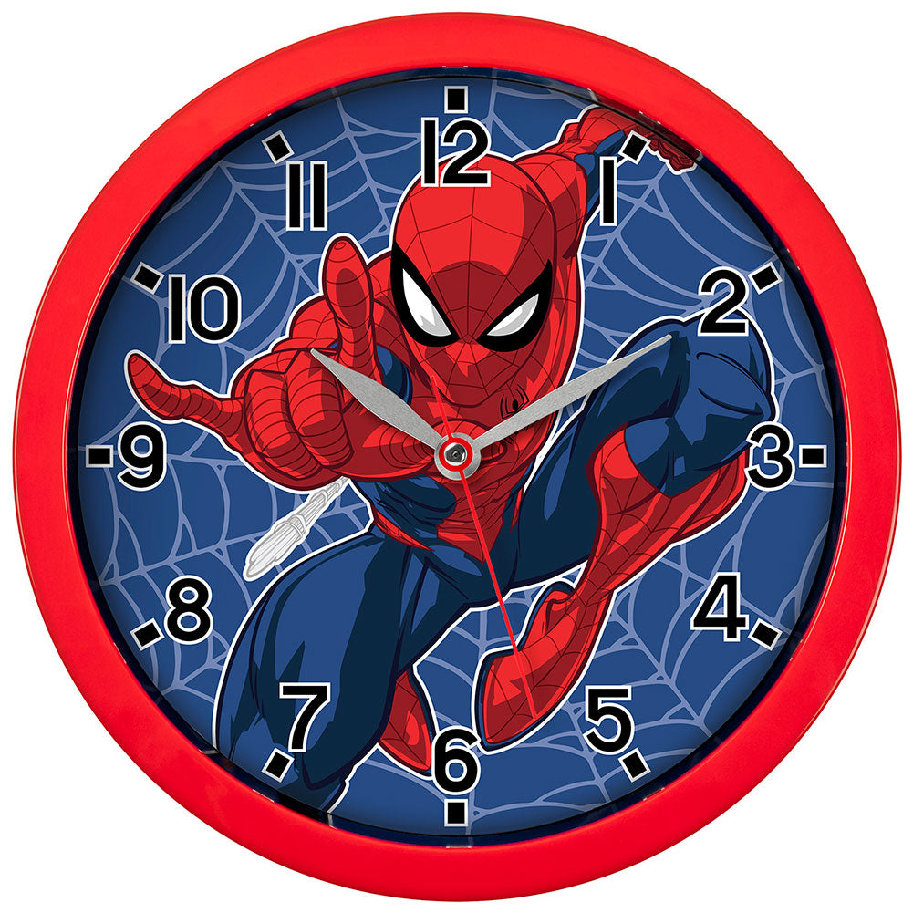 Spider-Man Wall Clock: 1 - Clocks By Spider-Man