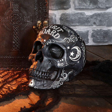 Spirit Board Ouija Talking Board Skull Ornament: 1 - Figures & Collectables By NN Designs