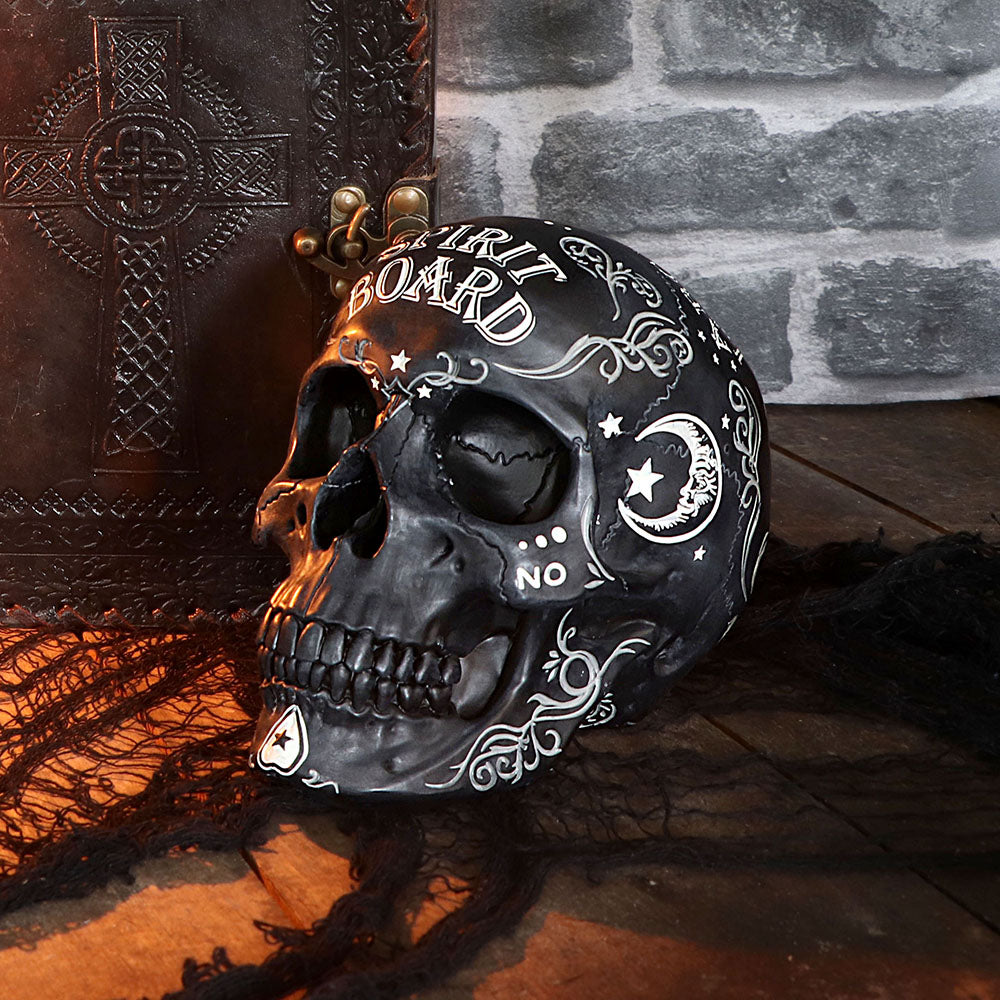 Spirit Board Ouija Talking Board Skull Ornament: 1 - Figures & Collectables By NN Designs