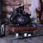 Spite’s Cauldron Gothic Backflow Incense Burner 16.3cm: 1 - Incense Holders By Gift Moments