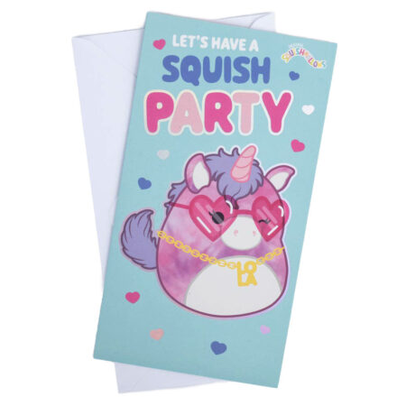 Squishmallows birthday card