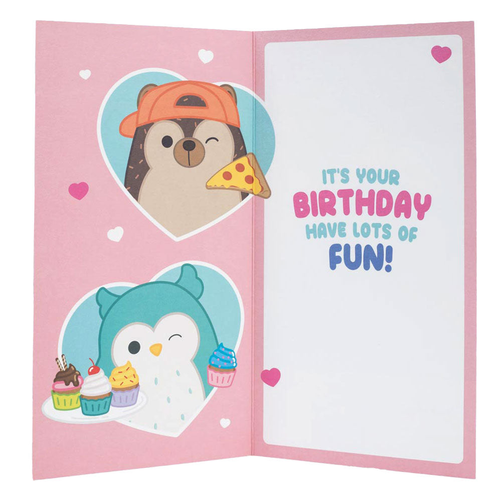 Squishmallows birthday card