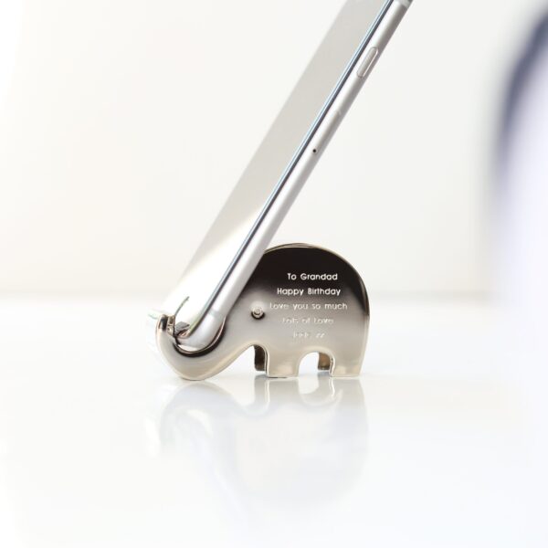 Personalised Stampy The Elephant Phone Holder: 2 - Tech Accessories By Gift Moments