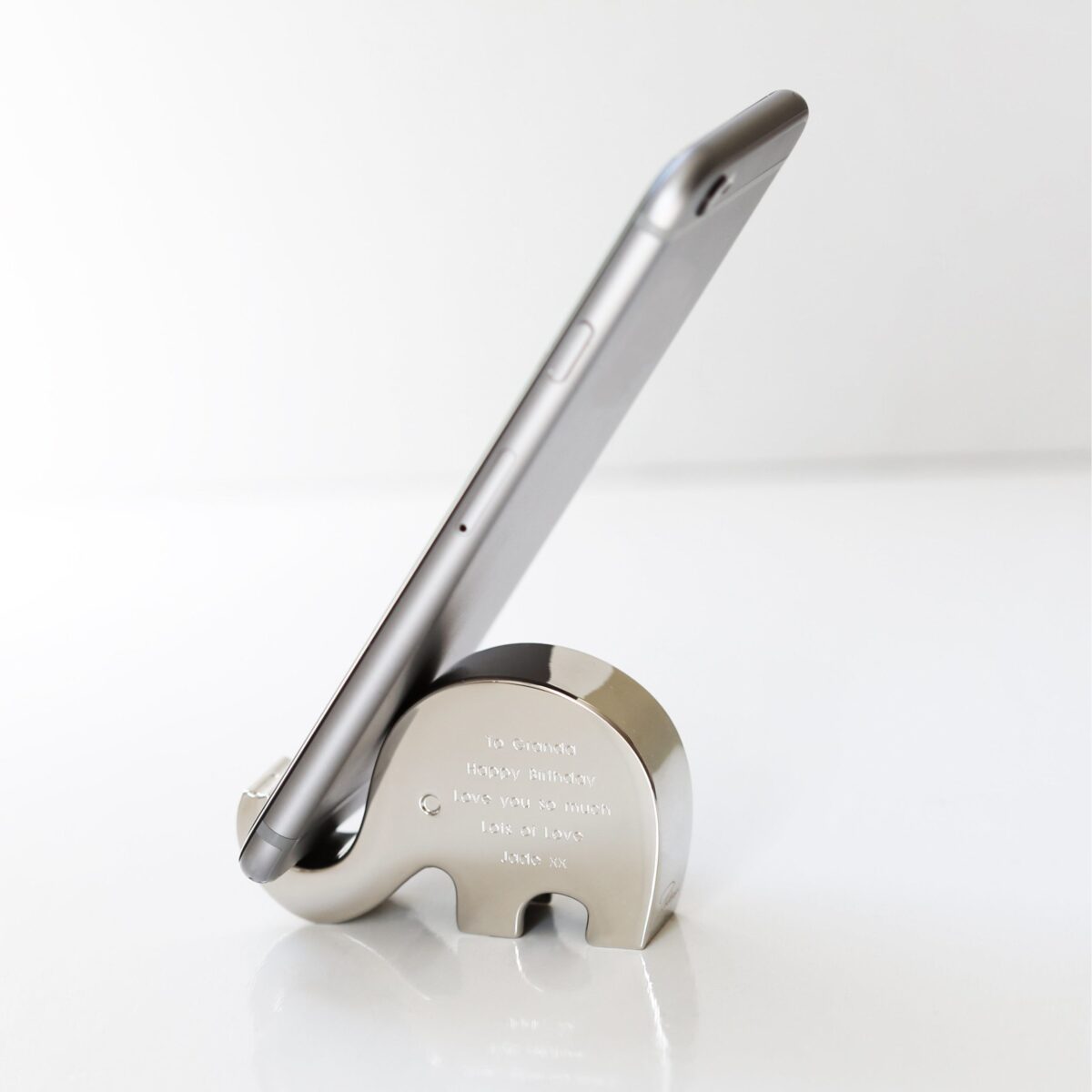 Personalised Stampy The Elephant Phone Holder: 4 - Tech Accessories By Gift Moments
