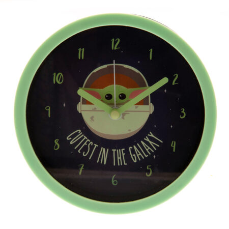 Star Wars: The Mandalorian Desktop Clock: 2 - Clocks By Star Wars: The Mandalorian