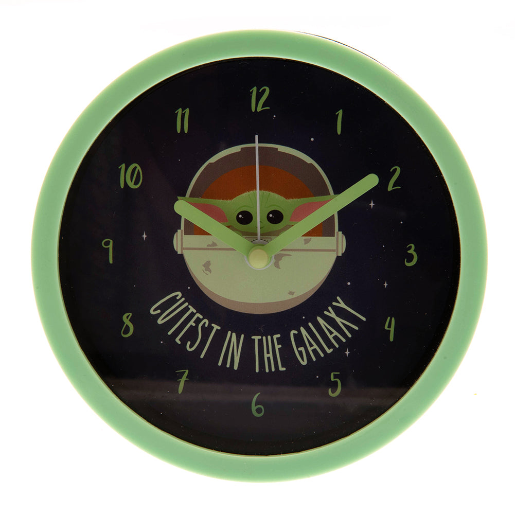 Star Wars: The Mandalorian Desktop Clock: 2 - Clocks By Star Wars: The Mandalorian