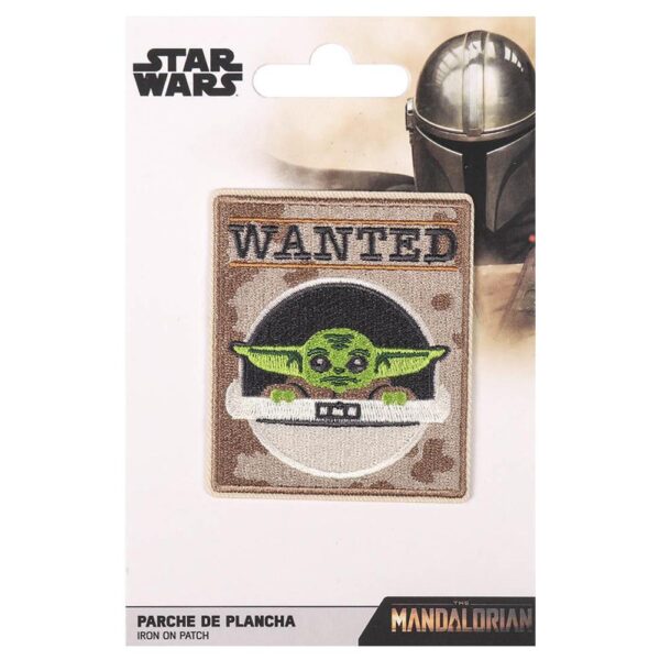 Star Wars: The Mandalorian Iron-On Patch Wanted: 2 - Badges By Star Wars: The Mandalorian