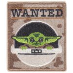 Star Wars: The Mandalorian Iron-On Patch Wanted: 1 - Badges By Star Wars: The Mandalorian
