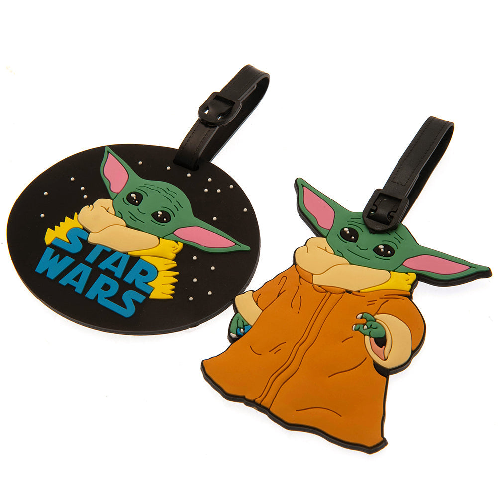 Mandalorian Grogu PVC Luggage Tags: 1 - Travel By Star Wars: The Mandalorian