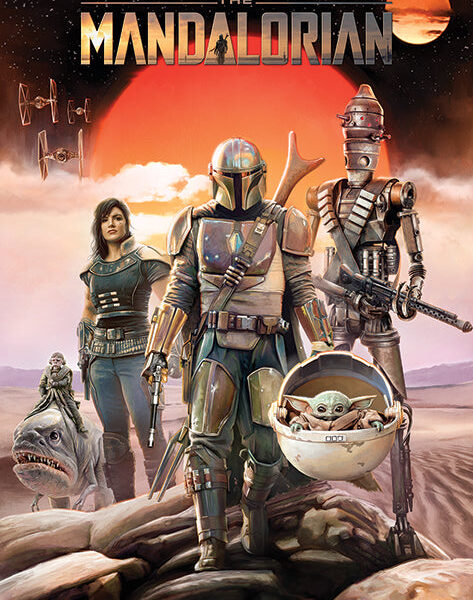 Star Wars: The Mandalorian Poster Group 89: 1 - Posters By Star Wars: The Mandalorian
