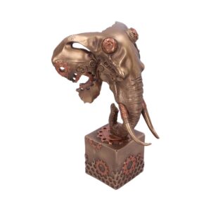 Steampunk Bronze Elephant Head 28.5cm: 2 - Figures & Collectables By Gift Moments
