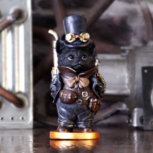 Steampunk Cat Figurine 19.5cm: 1 - Figures & Collectables By Gift Moments