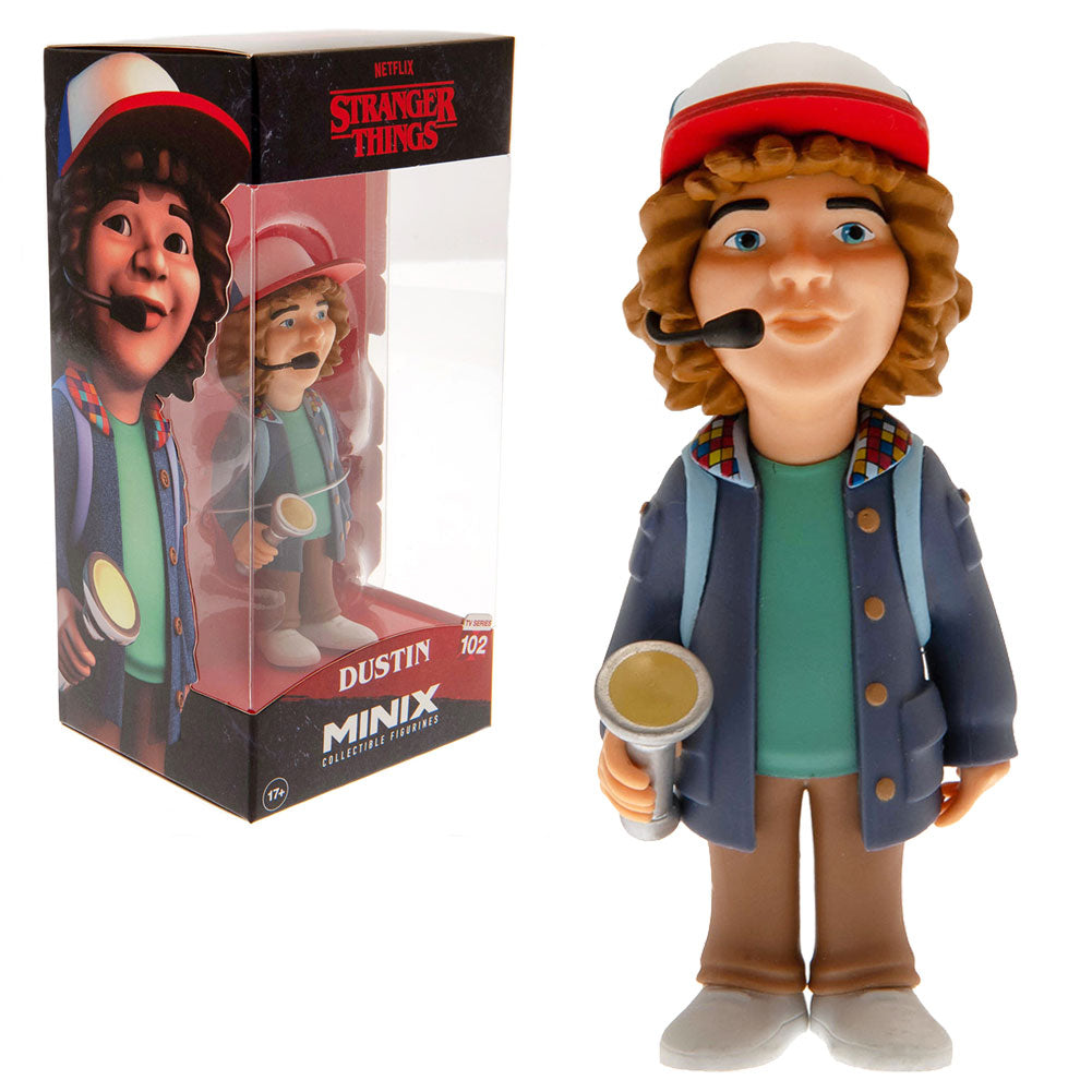 MINIX Stranger Things Dustin Collectible Figure: 1 - Figures & Collectables By Stranger Things