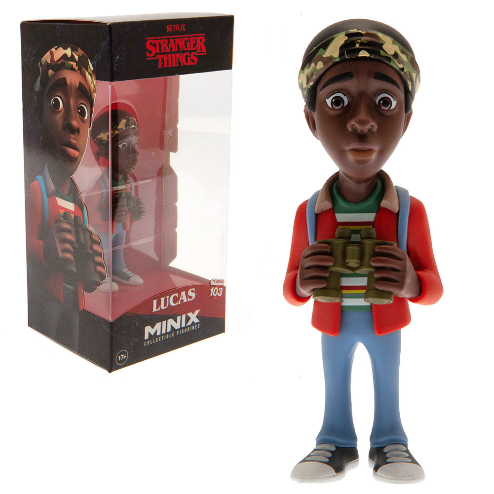 MINIX Lucas Sinclair Collectible Figure: 1 - Figures & Collectables By Stranger Things