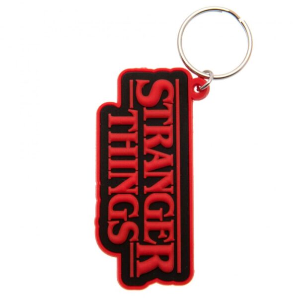 Stranger Things Logo PVC Keyring: 1 - Keyrings By Stranger Things