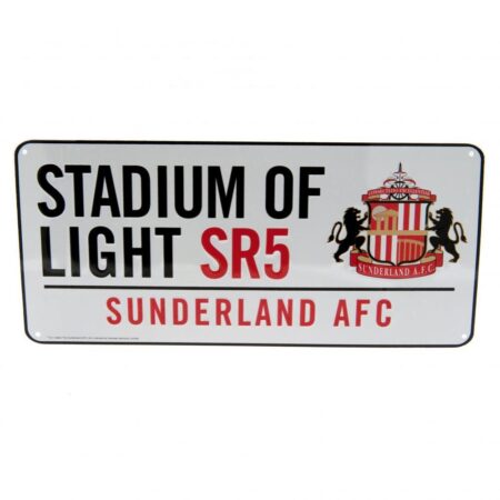 Sunderland afc street sign