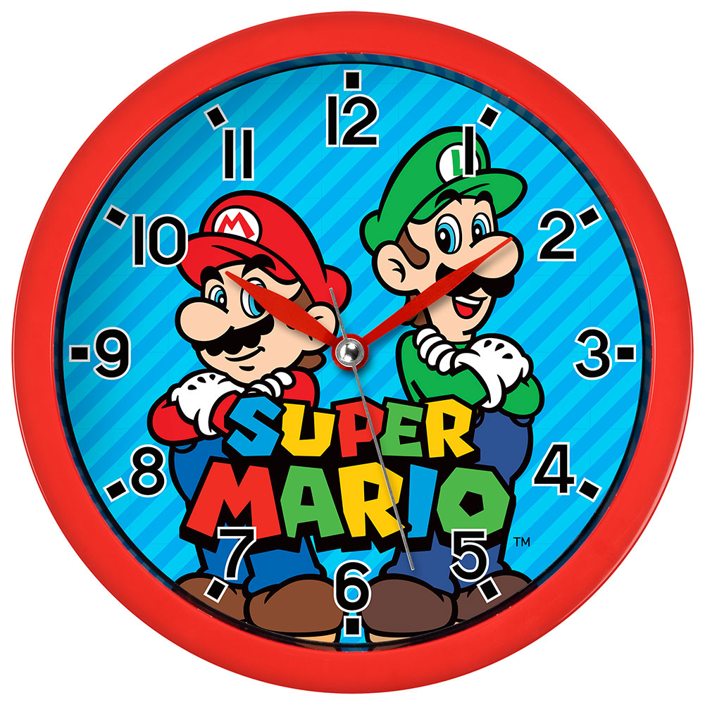 Super Mario Wall Clock: 1 - Clocks By Super Mario